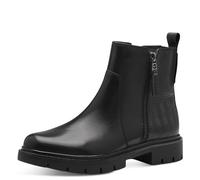 Tamaris Comfort 8-85304-43 Bottines Plates pour Femme Botte Tendance, Noir, 37 EU Large