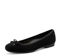 Tamaris Comfort Ballerines pour Femme en Daim Noir Taille 38 EU
