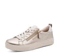 Tamaris Baskets femme Comfort 83707-42 plates avec fermeture éclair Lt Gold 40 EU