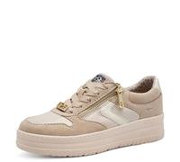 Tamaris Femme Comfort Damen Sneaker Low Basket, Beige Comb, 41 EU