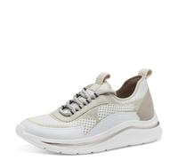 Tamaris Comfort baskets femme plates à semelle épaisse vegan, Beige, 39 EU