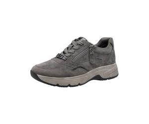 Tamaris Comfort baskets femme plates avec fermeture éclair déperlantes, Anthracite, 36 EU