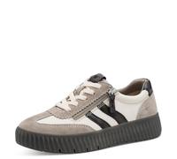 Tamaris Femme Comfort Damen Sneaker Low Basket, Gris Clair, 37 EU