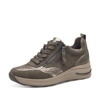 Tamaris Comfort Baskets Femme Plates avec Fermeture éclair Sportives