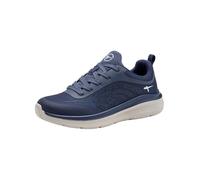 Tamaris Comfort baskets femme plates sportives vegan, Navy Glitter, 38 EU