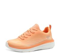 Tamaris Comfort Baskets Femme Plates Sportives Vegan, Orange, 38 EU