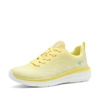 Tamaris Comfort Baskets Femme Plates Sportives Vegan, Yellow, 36 EU