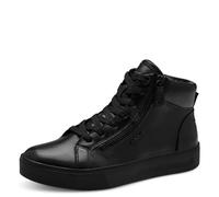 Tamaris Comfort 8-85211-43 Baskets Hautes pour Femme Botte Tendance, Nappa Noir, 38 EU Large