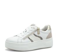 Tamaris Femme Comfort Damen Bequem Basket, Beige Combo, 37 EU