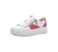 Tamaris Comfort baskets plateformes femme avec fermeture éclair low top, Fuchsia Comb, 37 EU