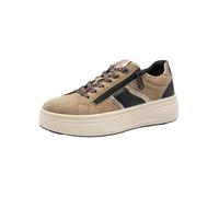 Tamaris Comfort baskets plateformes femme avec fermeture éclair low top, Pepper Comb, 36 EU