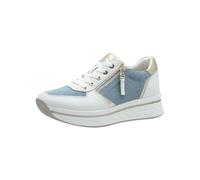Tamaris Comfort baskets plateformes femme avec fermeture éclair sportives, Jeans Comb, 41 EU