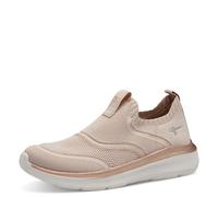 Tamaris Comfort baskets Slip On femme à enfiler vegan, Beige, 37 EU