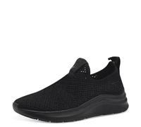Tamaris Comfort baskets Slip On femme à enfiler vegan, Black, 37 EU