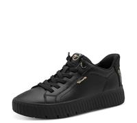 Tamaris Baskets Comfort Step In Femme Cuir Plates à enfiler Wide Fit Noir 38 EU