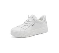 Tamaris Baskets Comfort Step In cuir femme plates à enfiler Wide Fit blanc 39 EU