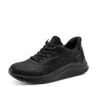 Tamaris Comfort baskets Step In femme plates à enfiler sportives, Black, 37 EU