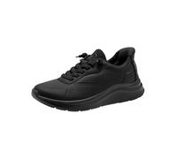 Tamaris Comfort baskets Step In femme plates à enfiler sportives, Black, 41 EU