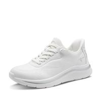 Tamaris Comfort baskets Step In femme plates à enfiler sportives, White, 37 EU