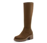 Tamaris Comfort bottes femme à talon bloc déperlante, Cappuccino, 39 EU