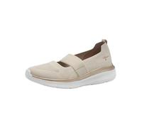 Tamaris Femme Comfort Damen Bequem Ballerines, Beige, 37 EU