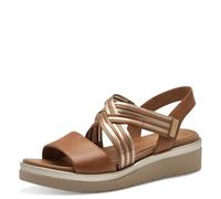 TAMARIS Femme 8-88707-42 Sandale compensée, Noix, 40 EU