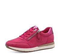 Tamaris Comfort Femmes Baskets Plates à Lacets avec Fermeture éclair, Rosa (Fuxia), 37 EU