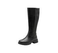Tamaris Comfort bottes femme hauteur genou avec fermeture éclair, Black, 40 EU