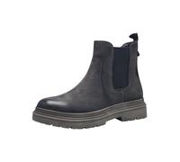 Tamaris Comfort bottes hiver femme cuir sans talon déperlante, Anthracite Nub, 40 EU