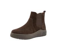 Tamaris Comfort bottes hiver femme cuir sans talon déperlante, Mocca, 36 EU