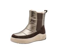 Tamaris Comfort bottes hiver femme sans talon doublées déperlantes, Mocca Comb, 37 EU