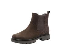 Tamaris Comfort bottines Chelsea femme avec fermeture éclair classiques, Mocca Comb, 40 EU