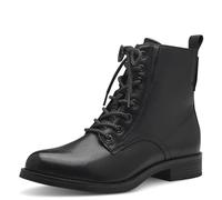 Tamaris Comfort 8-85100-43 Bottines Plates en Dentelle pour Femme Botte Tendance, Noir, 38 EU