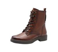 Tamaris Comfort bottines femme à lacets avec fermeture éclair automne, Cognac, 38 EU