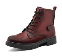 Tamaris Comfort bottines femme à lacets avec stretch, Bordeaux, 39 EU