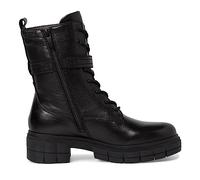 Tamaris Comfort bottines femme à talon cuir avec boucle confort fit, Black Nappa, 36 EU