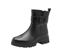 Tamaris Comfort bottines femme cuir avec fermeture éclair, Black Nappa, 40 EU