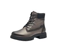 Tamaris Comfort bottines hiver femme à lacets doublées déperlantes, Pewter, 37 EU