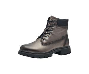 Tamaris Comfort bottines hiver femme à lacets doublées déperlantes, Pewter, 40 EU