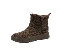 Tamaris Comfort bottines Step In femme cuir doublées, Dark Leopard, 39 EU