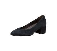Tamaris Comfort escarpins femme daim petit talon confort fit, Navy, 38 EU