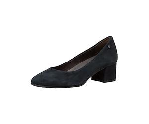 Tamaris Comfort escarpins femme daim petit talon confort fit, Navy, 38 EU