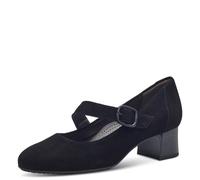 Tamaris Comfort Escarpins Mary Jane Femme Cuir à Bride, Black, 39 EU