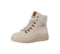 Tamaris Comfort Femme 8-86226-41 Duotex Semelle intérieure Amovible en Cuir Confort Bottine, Beige Daim, 38 EU Large