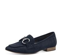 Tamaris Comfort Mocassins Ballerines Chaussures Basses Cuir Bleu 84202