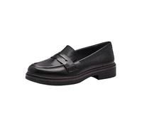 Tamaris Comfort mocassins femme cuir élégants, Black, 38 EU