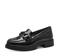 Tamaris Comfort mocassins femme cuir élégants, Bottle Patent, 40 EU
