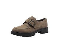Tamaris Comfort mocassins femme ronds avec boucle, Taupe, 37 EU