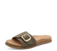 Tamaris Comfort Mule Plateforme Plate Multi-Ajustable pour Femme en Daim Sage 37 EU