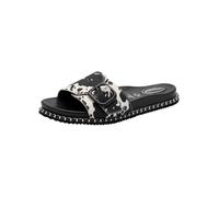 Tamaris Comfort Mule Plateforme Plate multiajustable pour Femme, Noir, 41 EU
